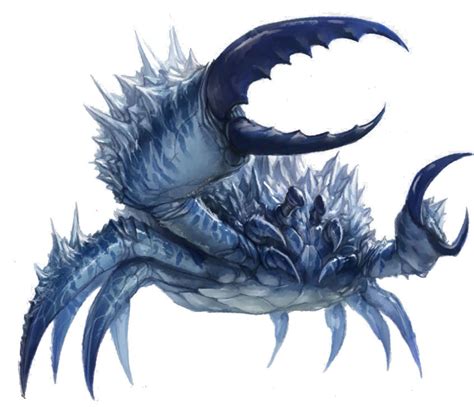 Karkinos:-- while individually weak these giant crabs are usually found coexisting with hydras ...