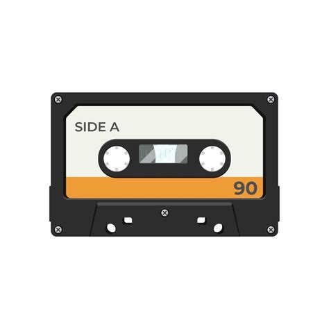 Vector vintage tape cassette 13749851 Vector Art at Vecteezy