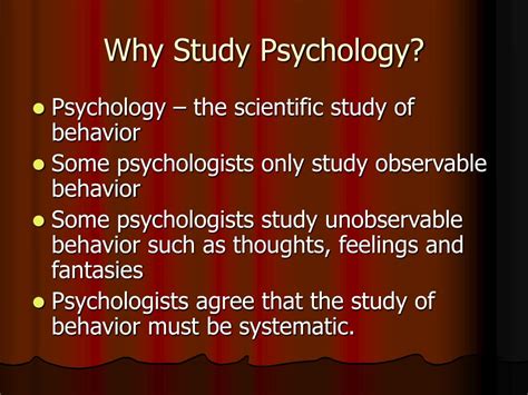 PPT - Why Study Psychology? PowerPoint Presentation, free download - ID ...