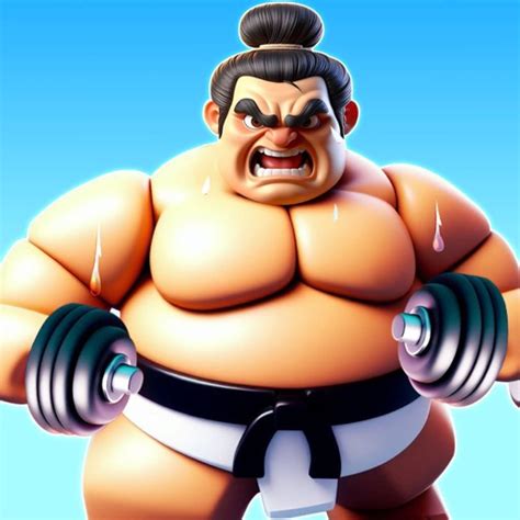 Gym Sumo Wrestling by Mai Dong Le