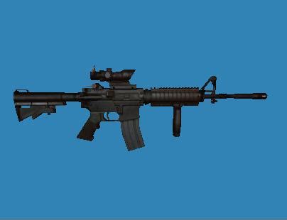 M4A1 ACOG image - Modern Warfare mod for Faces of War - ModDB