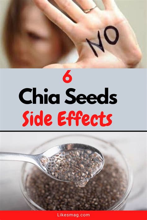 6 Side Effects Of Chia Seeds You Probably Didn’t Know About | Natural health tips, Good mental ...