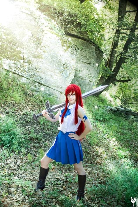 Erza Scarlet Casual Outfit Cosplay by YuukoScarlet on DeviantArt