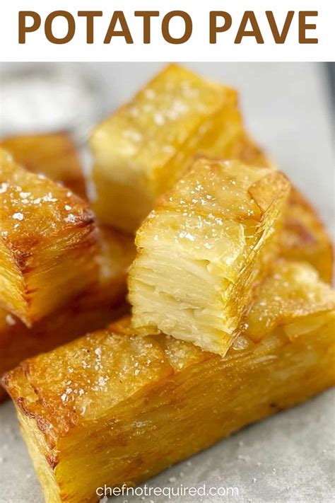 Potato Pave (Potato Terrine) + Video · Chef Not Required...