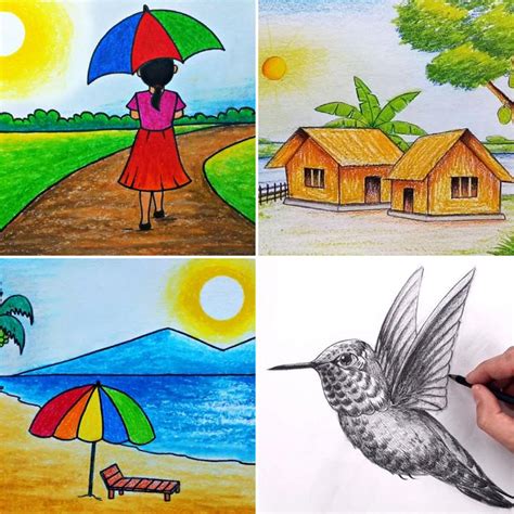 15 Easy Summer Drawing Ideas - How to Draw Summer