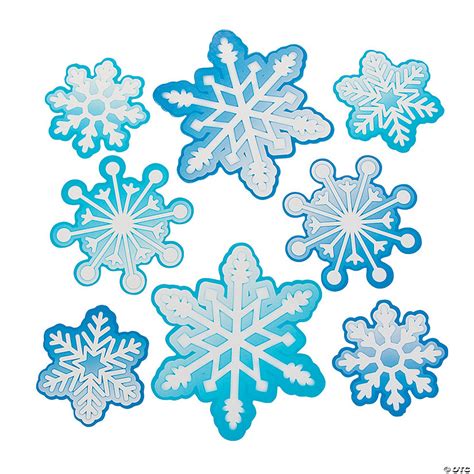 Snowflake Bulletin Board Cutouts