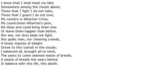 Hate Poems > My poetic side