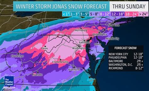 Winter Storm Jonas Brings Dangerous Weather to East Coast