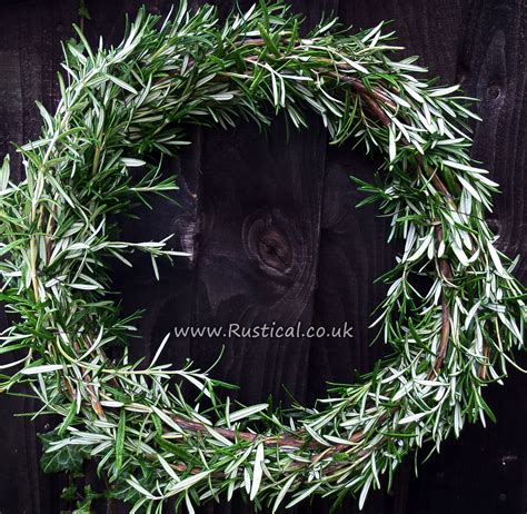 Rosemary Wreath - Rustical