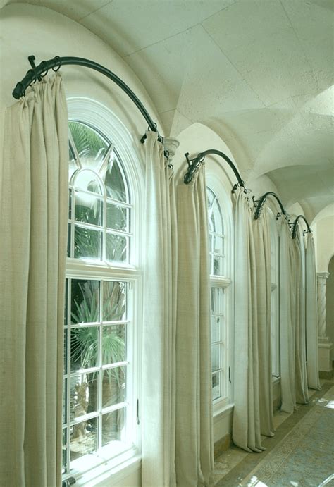 The Best Curtains for Arched Windows - Dengarden