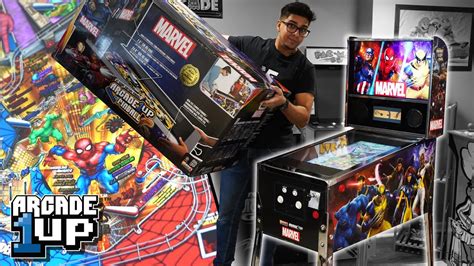 DIGITAL PINBALL!? Arcade1UP Marvel Pinball - ULTIMATE UNBOXING & REVIEW! - YouTube