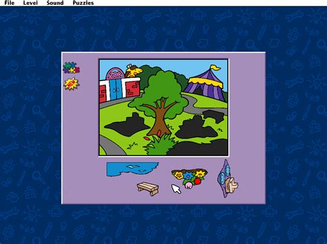 Screenshot of Playskool Puzzles (Windows 3.x, 1996) - MobyGames