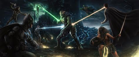 Justice League Vs Darkseid FanArt Wallpaper, HD Movies 4K Wallpapers ...