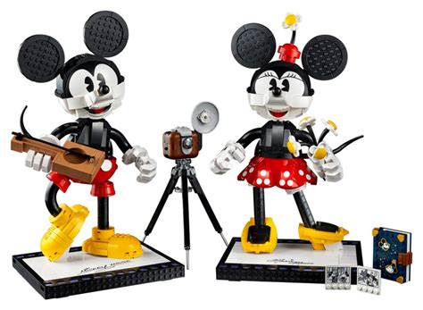 LEGO Disney Mickey Mouse and Minnie Mouse Buildable Characters (43179)