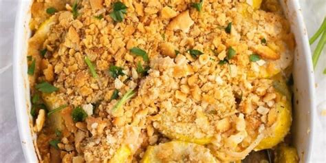 Paula Deen’s Squash Casserole (Easy, Cheesy Recipe) - Garden