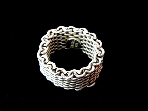 VirgoTraders Jewelry Blog: Tiffany Chain Link Sterling Silver Ring