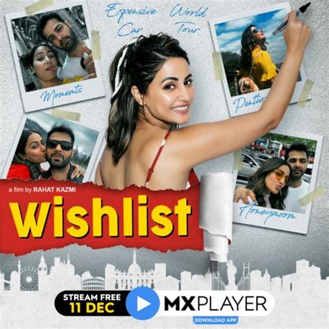 Hina Khan: 'Wishlist' will leave an aching pain in people's hearts - Chandigarh City News