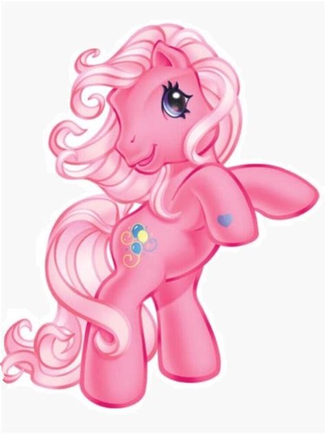 "Pinkie Pie [G3 My Little Pony]" Sticker for Sale by honeysstickers | Redbubble