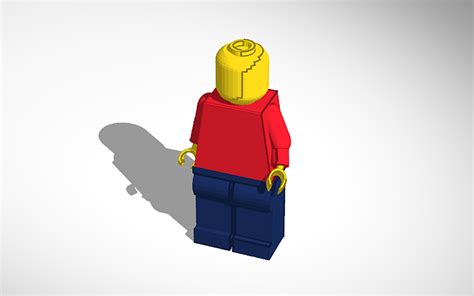 3D design lego figure - Tinkercad