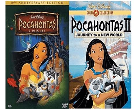 Pocahontas DVD Series Movies 1 & 2 Set Includes Both Movies – Pristine ...