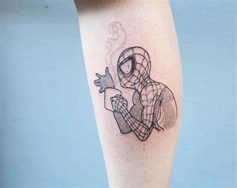 13+ Simple Spiderman Tattoo To Inspire You!