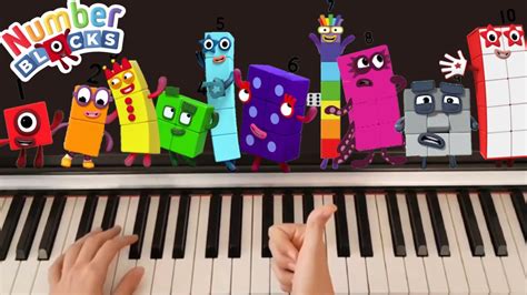 Cbeebies Songs Numberblocks Theme Song Newest Cbee Youtube