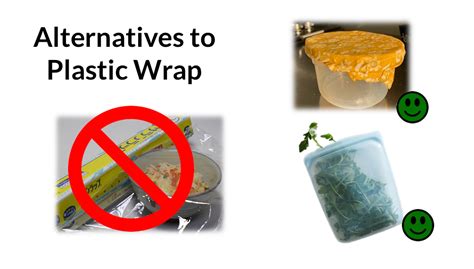 Alternatives to Plastic Wrap