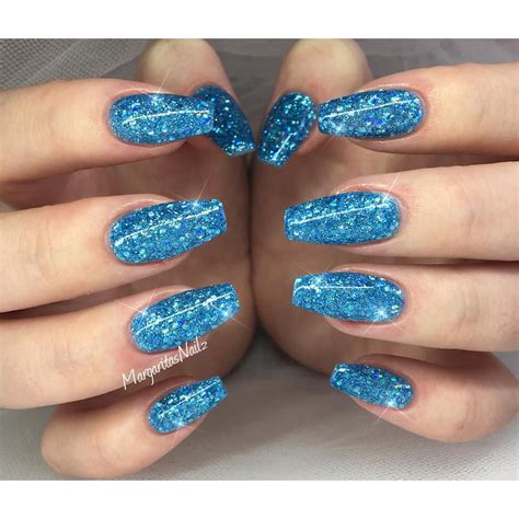 @margaritasnailz on Instagram: “Glitter nails ” | Unhas artísticas ...