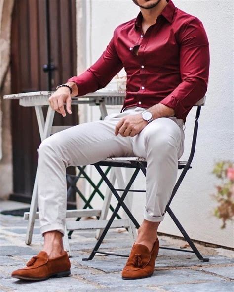 Shirt and trousers best color combo, men. Mens Business Casual Outfits ...