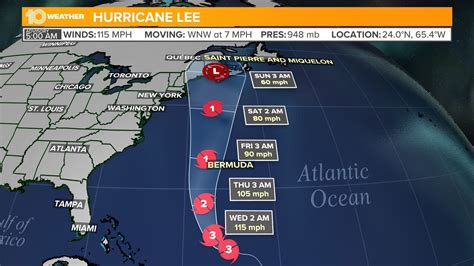 Hurricane Lee spaghetti models, cone: Track the storm | wtsp.com