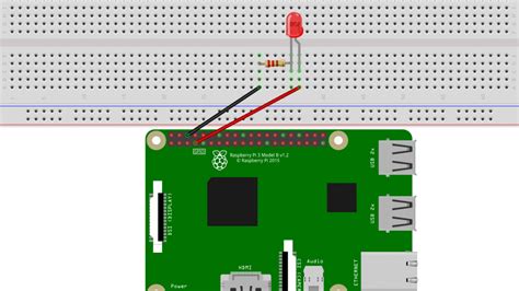 Switch an LED on and off with the Raspberry Pi and Python. – Howto ...