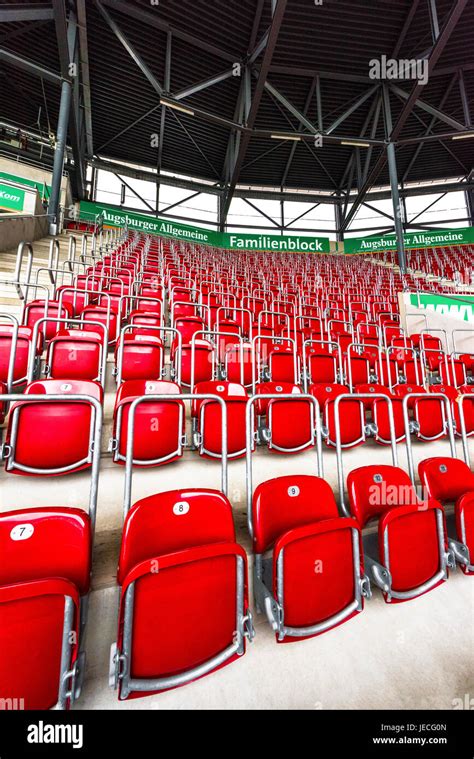 Visiting WWK Arena - the official stadium of FC Augsburg Stock Photo - Alamy