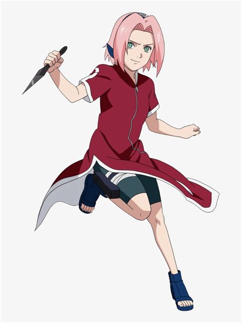 Download Transparent Sakura Part I Full Short Hair - Sakura Haruno Png ...