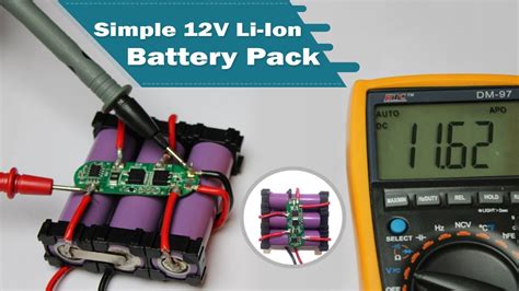 12 Volt Lithium Ion Battery Pack