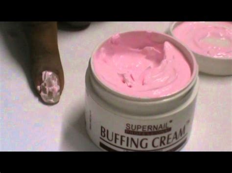 How to do nail buffing with nail buffing cream for nail buff tutorial at home for beginners ...