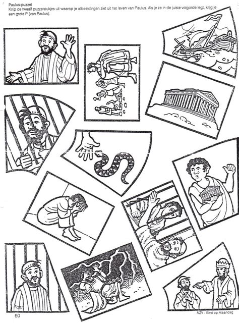 Philemon Onesimus Paul Coloring Page Coloring Pages