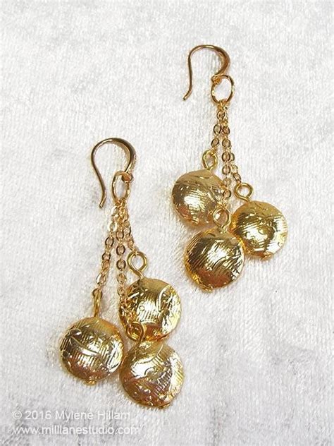 Gold Vermeil DIY Earrings | AllFreeJewelryMaking.com