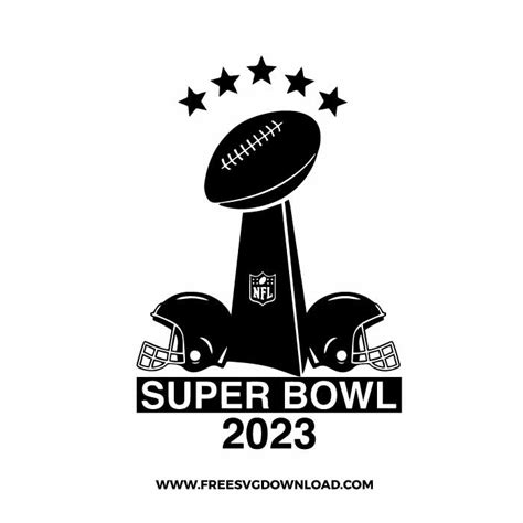 Super Bowl 2023 SVG & PNG free cut files | Free SVG Download