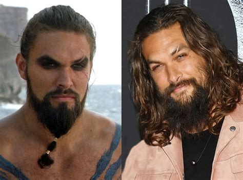 Jason Momoa as Khal Drogo from Game of Thrones Cast: Then and Now | E! News