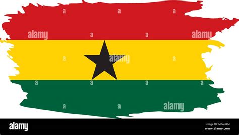 Ghana flag, vector illustration Stock Vector Image & Art - Alamy