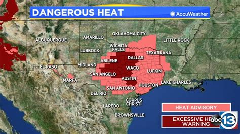 Houston Weather: Heat Advisory remains, feels-like temps around 110 degrees - ABC13 Houston