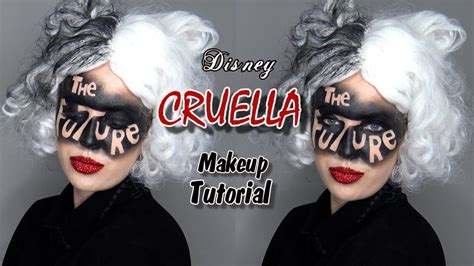 Cruella Makeup Tutorial *Super Easy* - YouTube