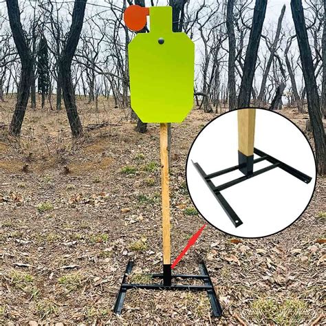 Highwild 2x4 Target Stand for AR500 Steel Shooting-Double T-Shaped Base ...