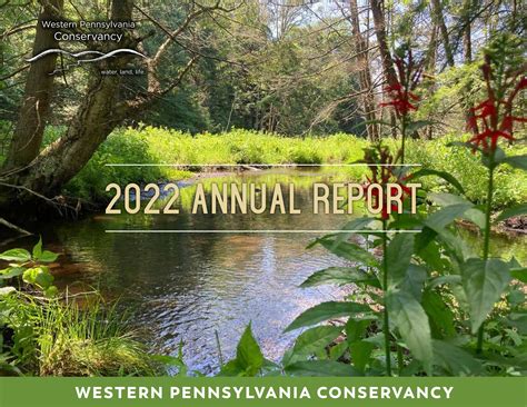 WPC 2022 Annual Report by Western Pennsylvania Conservancy - Issuu