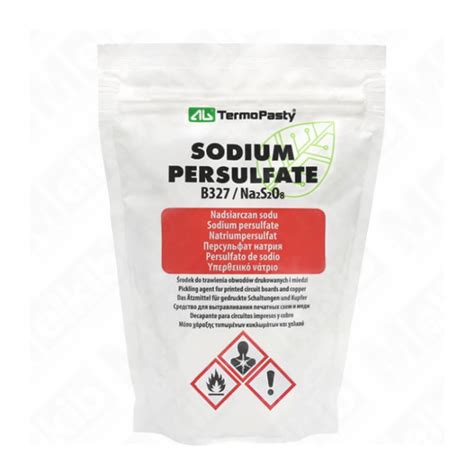 Sodium persulfate B327 250g for dissolving and etching printed circuit boards and copper, fine ...