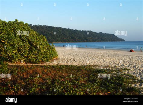 radha nagar beach havelock island andaman islands india. One of the ...