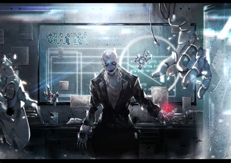 Gaster HD Wallpaper – Undertale Video Game Art by 七瀬あきら