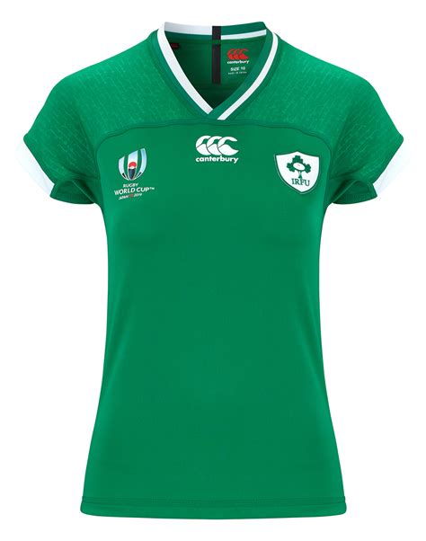 Ladies Ireland Rugby World Cup Home Jersey | Life Style Sports
