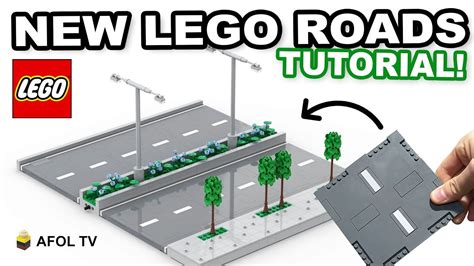 Custom Build with the New LEGO City Road Plates - (Full Tutorial!) | Lego city display, Lego ...