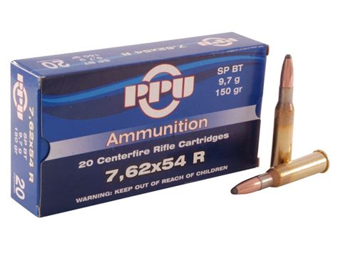 Prvi Ammo 7.62x54R Russian 182gr FMJ 20/Box - Budget Shooter Supply